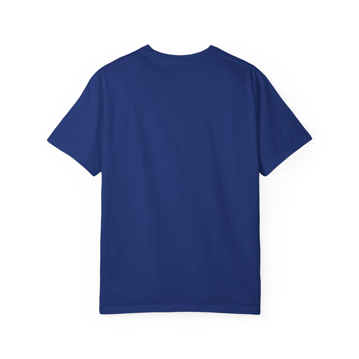 LOVE FIRST (block) - Garment-Dyed Unisex T-Shirt, Vintage Style Tee, Casual Wear, Gift for Him/Her, Customizable Shirt