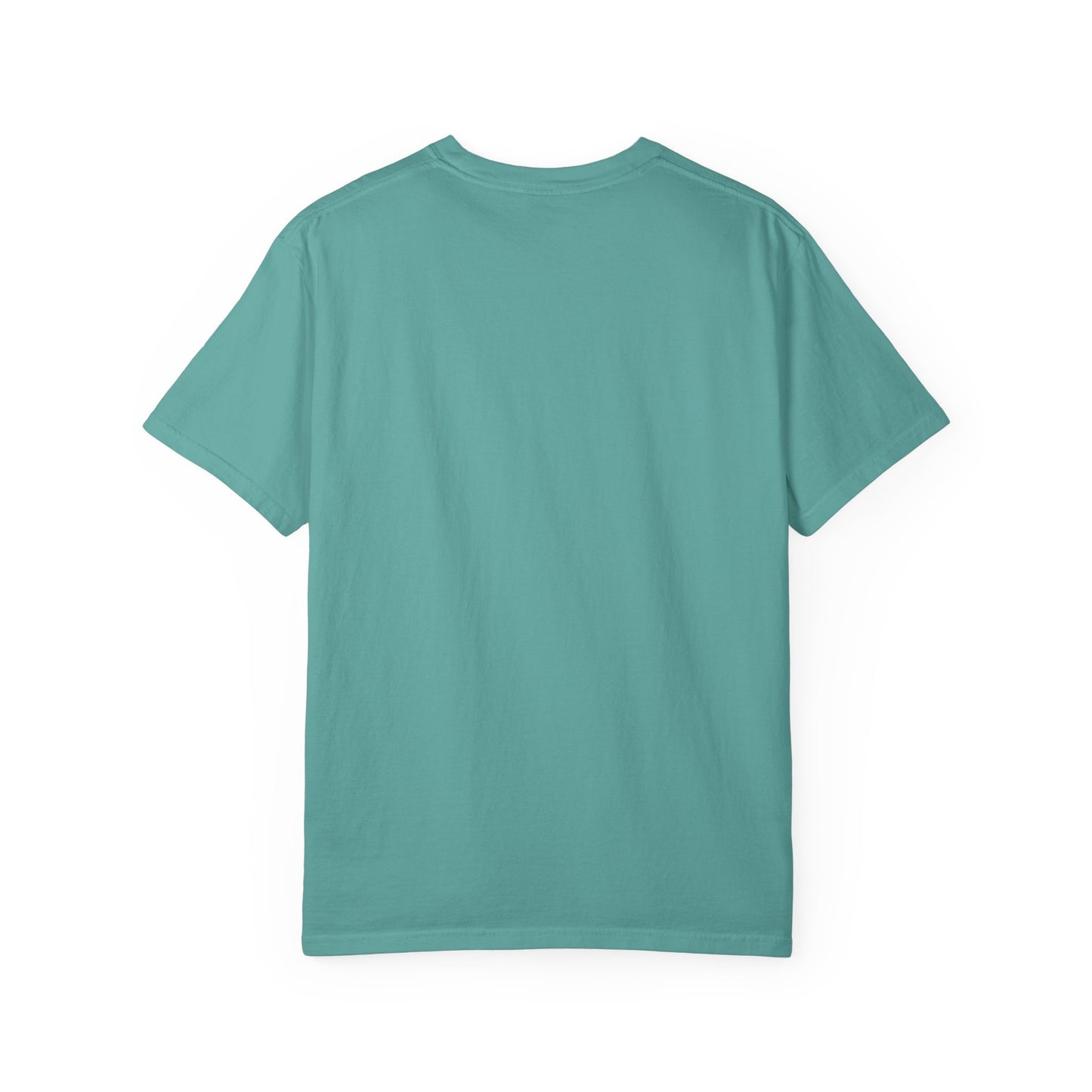 LOVE FIRST (block) - Garment-Dyed Unisex T-Shirt, Vintage Style Tee, Casual Wear, Gift for Him/Her, Customizable Shirt