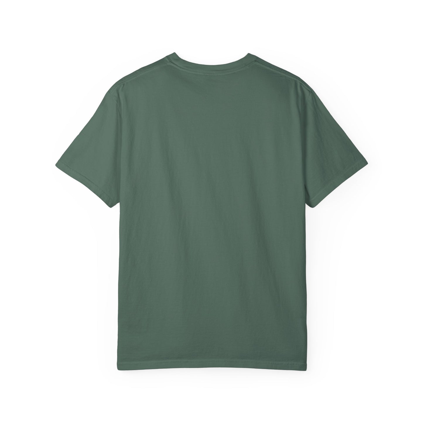 LOVE FIRST (block) - Garment-Dyed Unisex T-Shirt, Vintage Style Tee, Casual Wear, Gift for Him/Her, Customizable Shirt