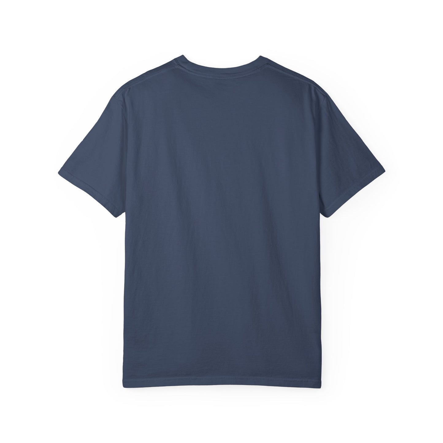 LOVE FIRST (block) - Garment-Dyed Unisex T-Shirt, Vintage Style Tee, Casual Wear, Gift for Him/Her, Customizable Shirt
