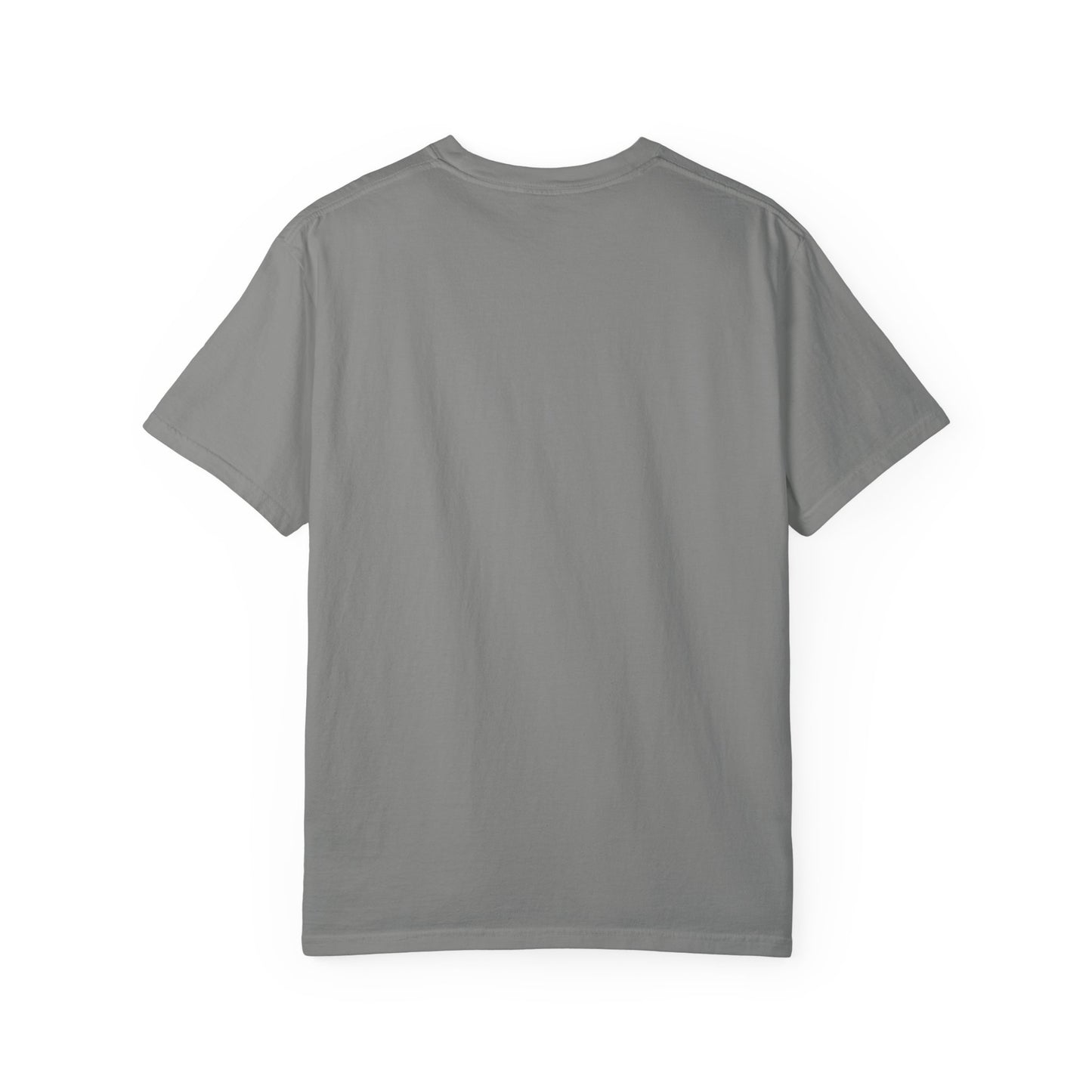 LOVE FIRST (block) - Garment-Dyed Unisex T-Shirt, Vintage Style Tee, Casual Wear, Gift for Him/Her, Customizable Shirt