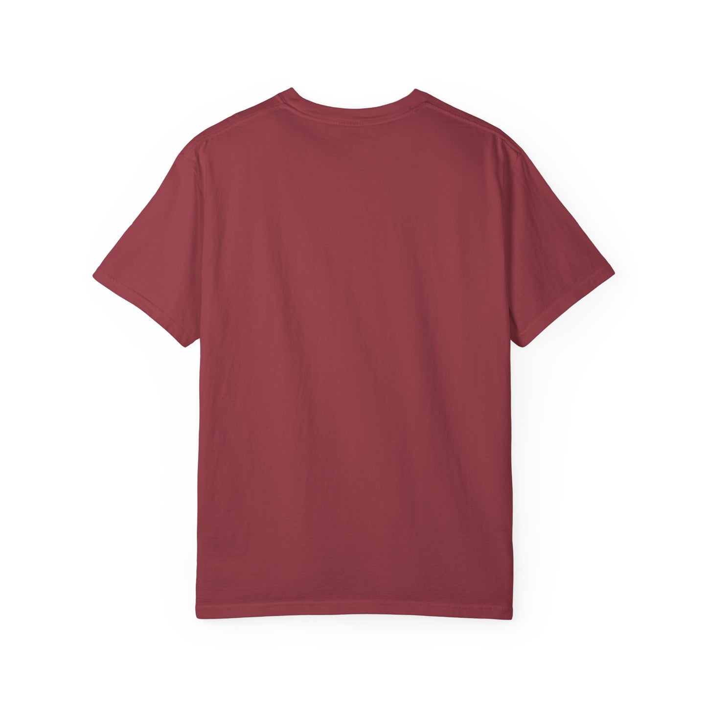 LOVE FIRST (block) - Garment-Dyed Unisex T-Shirt, Vintage Style Tee, Casual Wear, Gift for Him/Her, Customizable Shirt