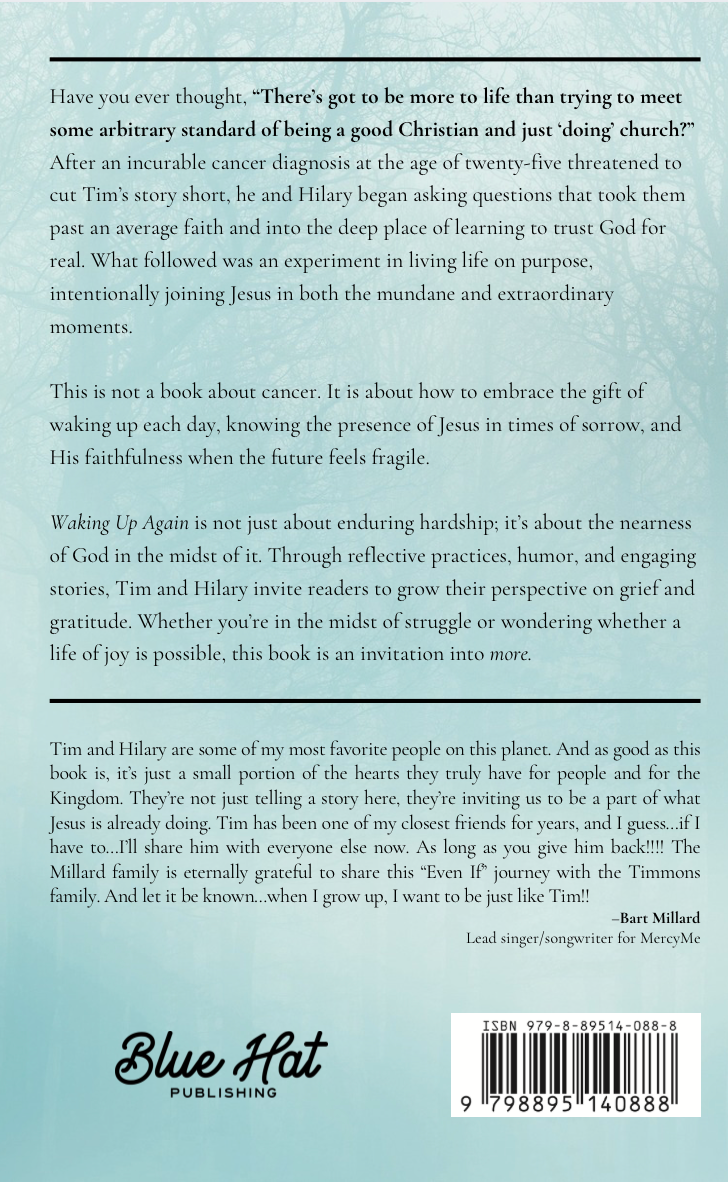 WAKING UP AGAIN: A Journey of Grief and Gratitude - PREORDER